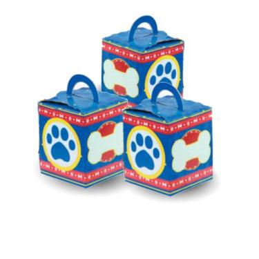 Imagem de Caixa surpresa Decoração Patrulha Pets Azul festa 3 Un - MARQUES