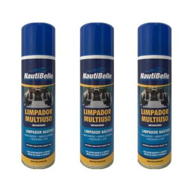 Imagem de Limpador Multiuso Nautibell 300ml Lancha Espuma Mágica C/ 3u - NautiBe
