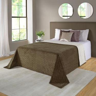 Imagem de Cobertor Avulso Casal com efeito Pele de Carneiro - Chamber Sherpa Cas