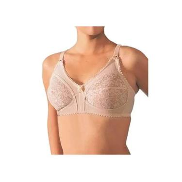 Imagem de Sutiã Sustentação Leann/Disfarce 1256 Cetinete e Renda, Preto, 56