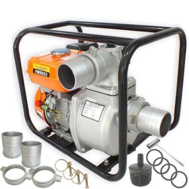 Imagem de Motobomba Profissional Vulcan VMB653 Autoescorvante 3'' Ideal Para Uso