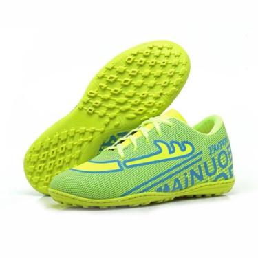Imagem de Chuteira Society Barato  Qualidade Máxima - Randary, Amarelo, Limão, 4
