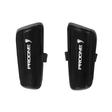 Imagem de Caneleira Progne Sports modelo Moccus Hotstamping, Preto