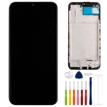 Imagem de E-yiiviil Tela digital TFT compatível com Samsung Galaxy A25 SM-A256E SM-A256B Tela LCD de 6,5 polegadas Montagem de tela sensível ao toque com ferramentas Impressão digital não suportada (com