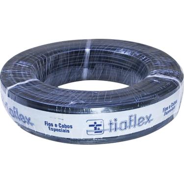 Imagem de Cabo para Microfone Balanceado AF(T) OFHC 2 X 22AWG Preto Tiaflex - RL / 100