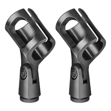 Imagem de 2 Cachimbos Suporte Resistente Para Microfones Lc01 Luminos