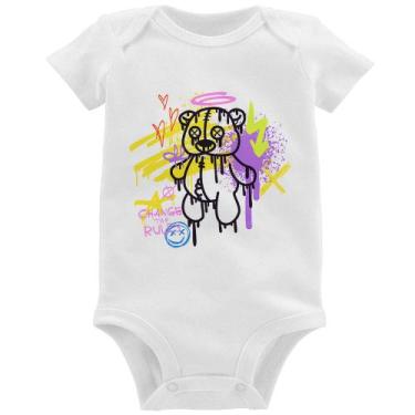 Imagem de Body Bebê Change the Rules - Foca na Moda, Branco, GG