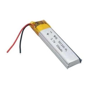 Imagem de Bateria 501245 Com 5mmx12mmx45mm 250mah 2 Fios 3,7v - KMIG