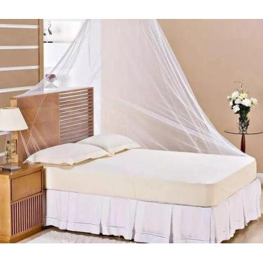 Imagem de Mosquiteiro de teto para colchão casal, solteiro e queen - gifran têxt