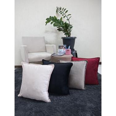 Imagem de Kit Almofadas Decorativas C/ Zíper Coloridas Chamby Móveis - Chamby Mó