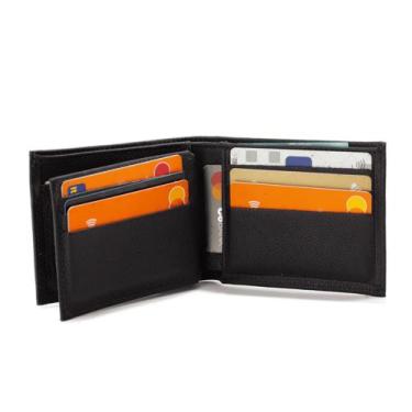 Imagem de Carteira Porta Documentos Masculina com Acabamento Premium Sofisticado