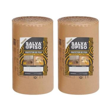 Imagem de Salva Piso Protetor De Piso 2 Rolos 1,00x25 Metros Salvabras