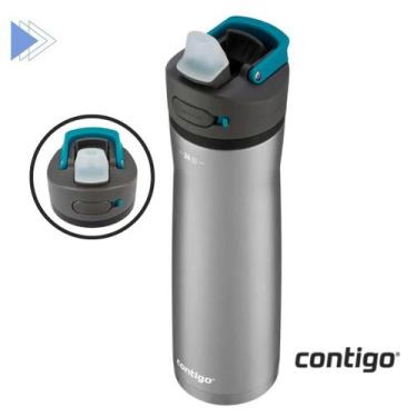 Imagem de Squeeze Autospout Ashland Chill 2.0 710 Ml - Inox/ul - Contigo