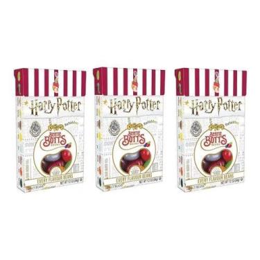 Imagem de Kit 3 Bala Harry Potter Feijõezinhos Todos Sabores 34g - JELLY BEANS