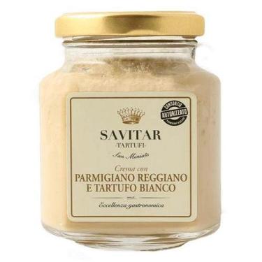 Imagem de Crema con Parmigiano Reggiano e Tartufo Bianco Savitar 180g