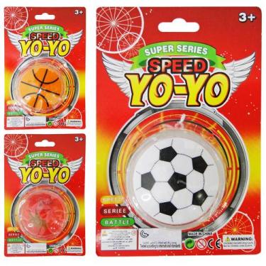 Imagem de Ioio (yoyo) com luz de plastico a bateria 5,5cm de ø - 20 COMERCIAL