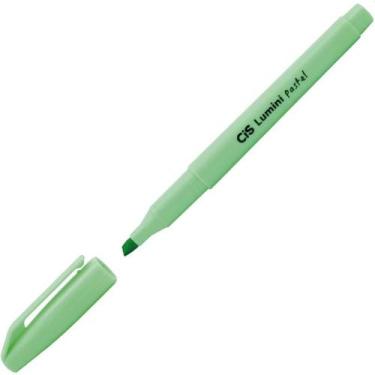 Imagem de Caneta marca texto cis lumini verde pastel sertic