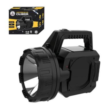 Imagem de Lanterna Led Holofote Cilibrim Bivolt 8000mAh 10w 15 Horas de Bateria 