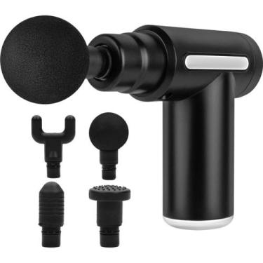 Imagem de Pistola Massageadora 4 em 1 Elétrico Profissional Muscular - Ofertas T