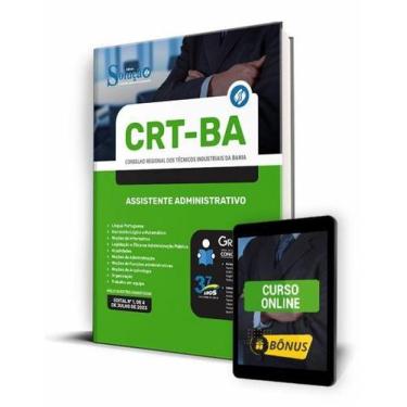 Imagem de Apostila CRT-BA - Assistente Administrativo - Editora Solução
