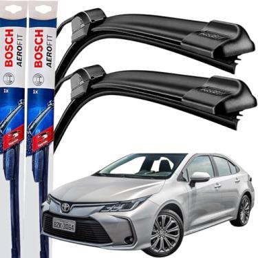 Imagem de Palheta Limpador Parabrisa Bosch Aerofit Par de Palheta Limpadora Dianteiro Original Corolla 2015 á→2024
