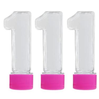 Imagem de 20 Tubetes Numero 1 Lembrancinhas De Festa 1 Ano Infantil Decoração Fe