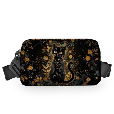 Imagem de Pochete para mulheres e homens, bolsa de cinto, impermeável, com alças ajustáveis, carteira para celular, presente para viagens, esportes, treino, Ouro claro, Small, Pochete