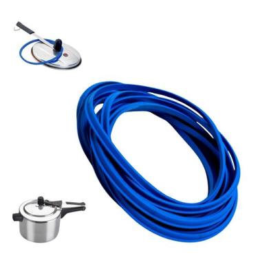 Imagem de Borracha panela de pressao silicone multiuso 4,5l azul 12pcs - Catumbi