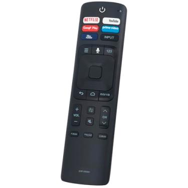 Imagem de Allimity Controle remoto de voz de substituição ERF3R69H para Hisense 4K Smart Android TV 55A71F/SBZ1 A71F HX43A6151FUW HX50A6151FUW HX55A6151FUW HX70A6109FUWT 58A71FXAT 65A53EXAT 55A53EXAT 55A53EXAT
