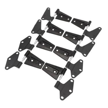 Imagem de Kit de Montagem Dobradiça Porta Akozon para JK Rubicon Sahara 2 & 4 Door Models - As Dobradiças Internas e Externas Completas Com Hardware Com Hardware