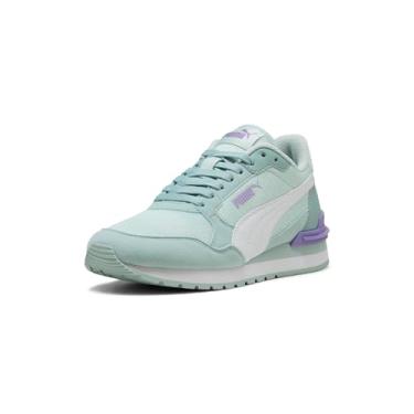 Imagem de PUMA Tênis infantil unissex ST Runner, Dewdrop branco-turquesa surf-Grape Mist, tamanho 34, Alerta pacífico azul-puma branco-moderno menta-lavanda, 21