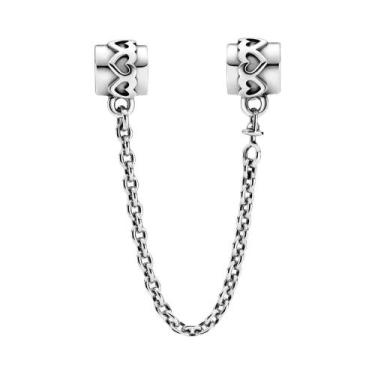 Imagem de Corrente de Prata 925 com Pingente Trevo - Para Pulseiras Pandora, A15