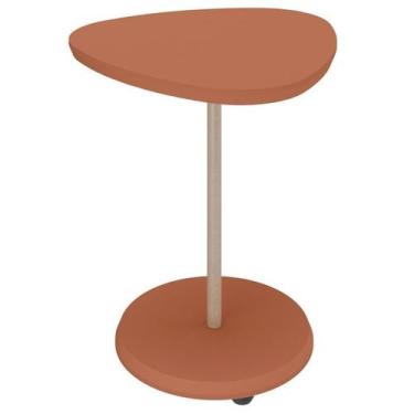 Imagem de Mesa Apoio Para Sala de Estar 45 cm 4581 Terracota ARLY - Milani Store