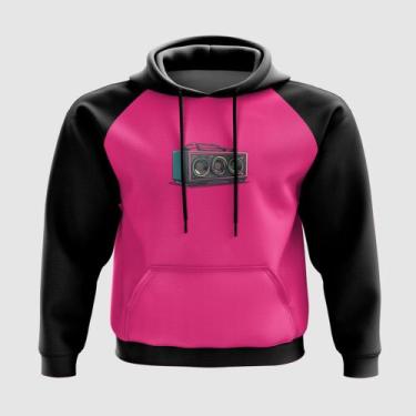 Imagem de Blusa com Capuz Caixa de Som Retrô Vintage - A Fabriqueta, M