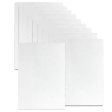 Imagem de Sukh Papel cartolina com glitter branco – papel de artesanato com glitter A4, artesanato colorido grosso, Natal, Dia dos Namorados, caixa de presente, faça você mesmo, casamento, festa de aniversário,