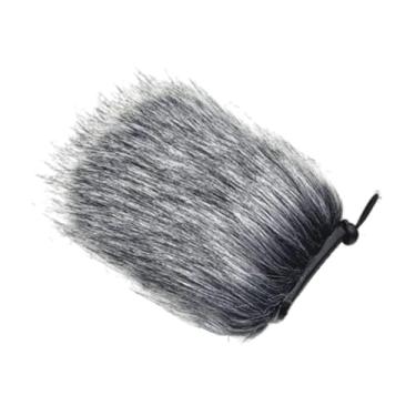 Imagem de Milageto Câmeras Mic Mic Deadcat Escreia de vento Proférico de vento fácil de usar Flitro de Windjammer para podcasters externos em interior, 12cm