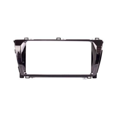 Imagem de Moldura 7 polegadas corolla 20152017 chines black piano - EXPEX