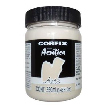 Imagem de Tinta Acrílica G1 Arts 103 Buff Titânio Escuro 250ml Corfix, 103 - BUF
