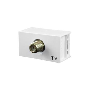 Imagem de Kit 10PC Modulo Tomada Antena de Tv - Slim - Ilumi