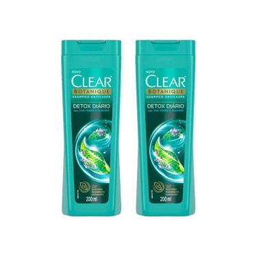 Imagem de Shampoo Clear 200Ml Detox Diario-Kit C/2Un