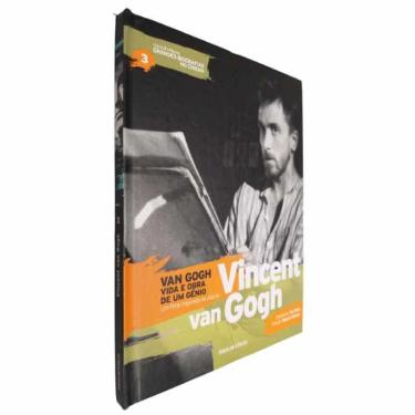 Imagem de Livro Físico Com dvd Coleção Folha Grandes Biografias no Cinema Vol 3 Vicent Van Gogh Vida e Obra de Um Gênio