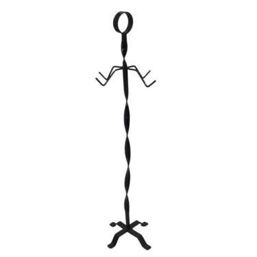 Imagem de Suporte para Acessórios de Lareira Churrasqueira Limpeza - INOX LAURIN