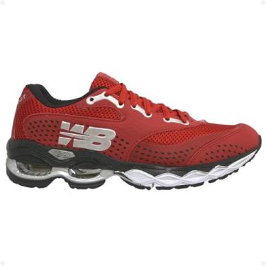 Imagem de Tenis Feminino Lindo Nylon Confortavel Cores Esportes Corrida (Vermelho, BR, Adulto, Numérico, 40)