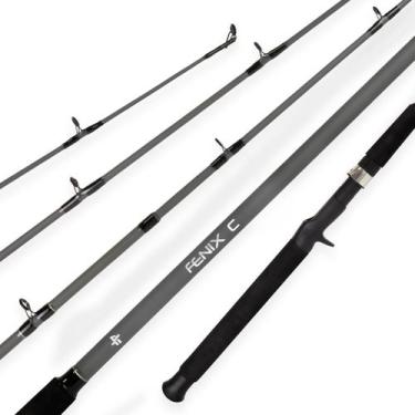 Imagem de Vara de Pesca P/ Carretilha Ação Média Fenix 1,80mts 20lbs - ALBATROZ