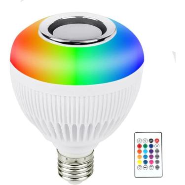 Imagem de Lâmpada LED RGB Bluetooth com Som WJ-L2 - Altomex