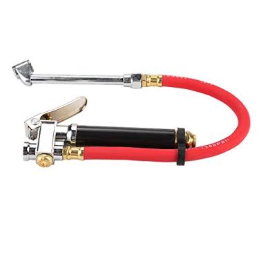 Imagem de Enchimento de Pressão Dos Pneus, Medidor Resistente do Inflador do Pneu Liga de Alumínio do Projeto do Elevado Desempenho para Motocicletas Dos Caminhões Dos Veículos