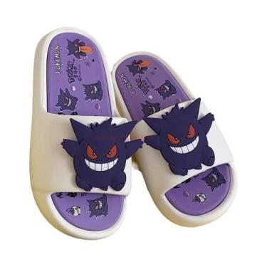 Imagem de Chinelo Unissex Pokémon Gengar - Antiderrapante em EVA - Presente de C