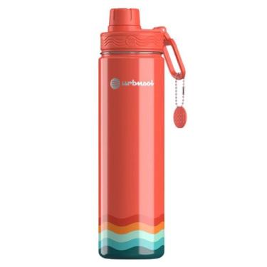 Imagem de Garrafa Térmica Em Aço Inox Hydrotank Cor Light Red 650ml Urbnsol