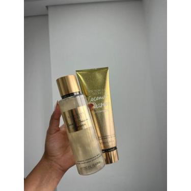 Imagem de Kit Victoria's Secret Coconut Passion shimmer hidratante + Body Splash