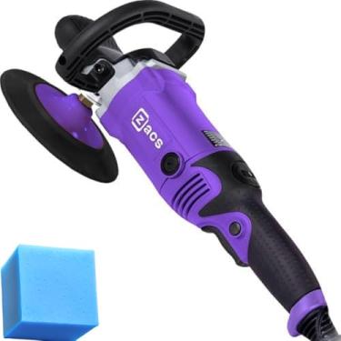 Imagem de Politriz Rotativa Automotiva 6'' 15mm Profissional Zacs 110V